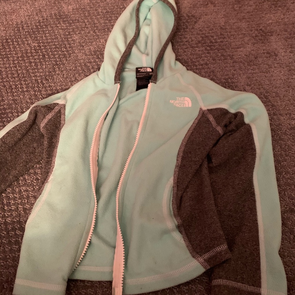 The north face teal fleece !
